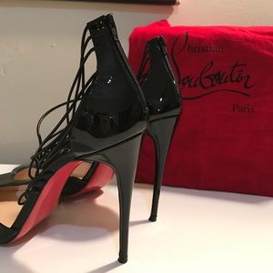 Christian Louboutin | Women’s Confusa Patent Heels | Black | Size 40.5
